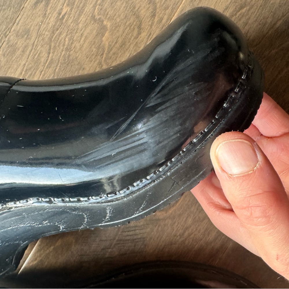 Sanita Black Women Clogs - Picture 8 of 8